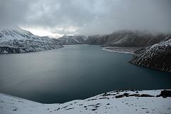 34 First View Of Tilicho Tal Lake At 5pm From 5007m